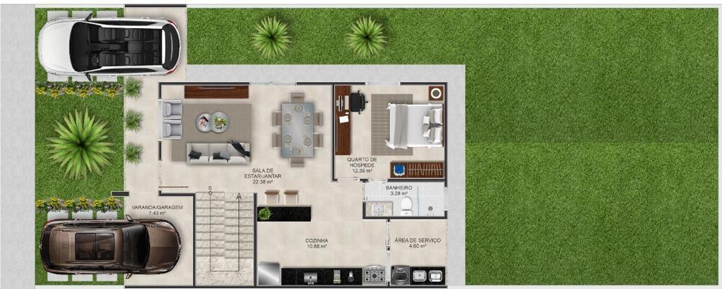 Casa de Condomínio, 4 quartos - Foto 12