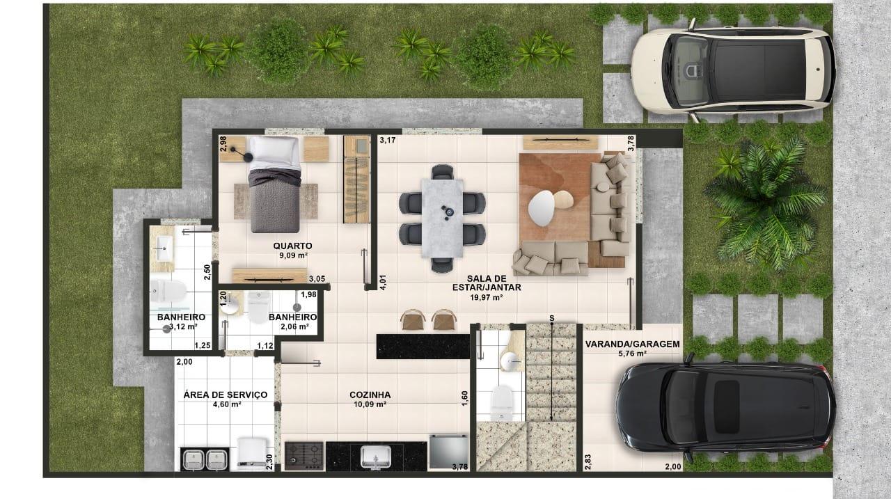 Casa, 4 quartos, 132 m² - Foto 22