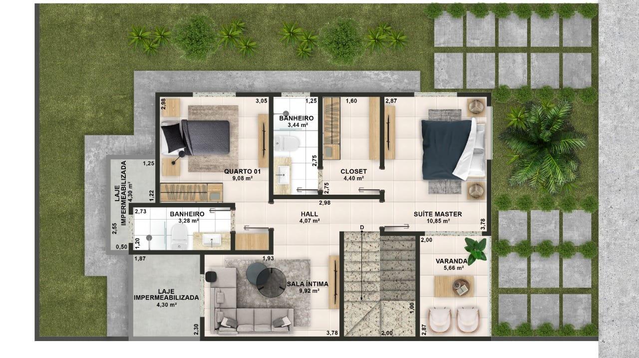 Casa, 4 quartos, 132 m² - Foto 21