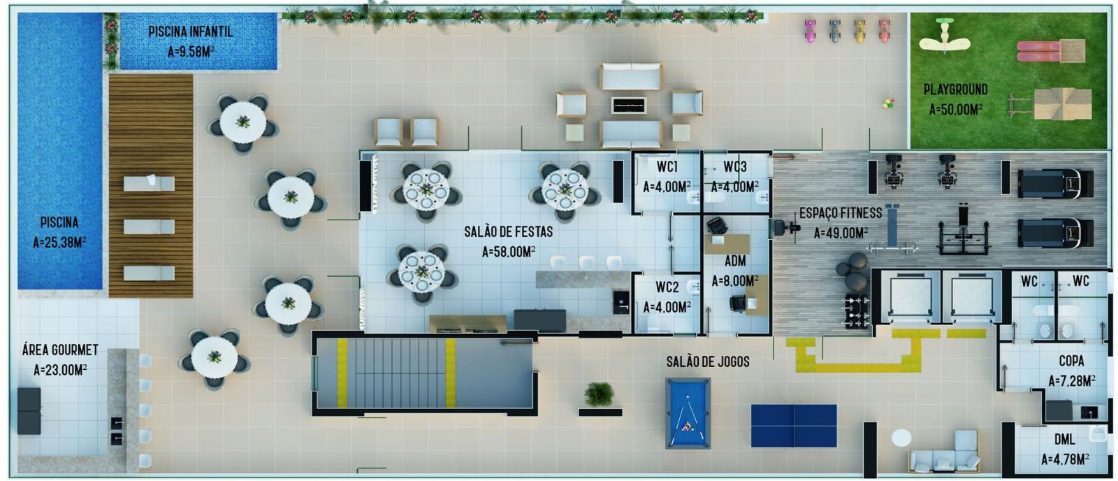 Apartamento, 2 quartos, 54 m² - Foto 22
