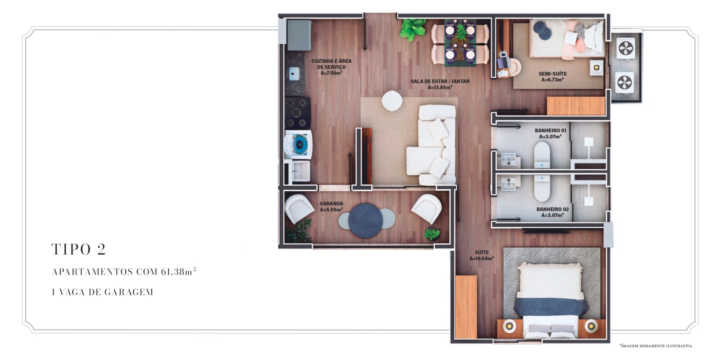 Apartamento, 3 quartos, 86 m² - Foto 22